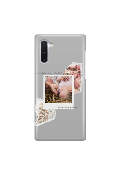 SAMSUNG - Galaxy Note 10 - 3D Snap Case - Vintage Grey Collage Phone Case