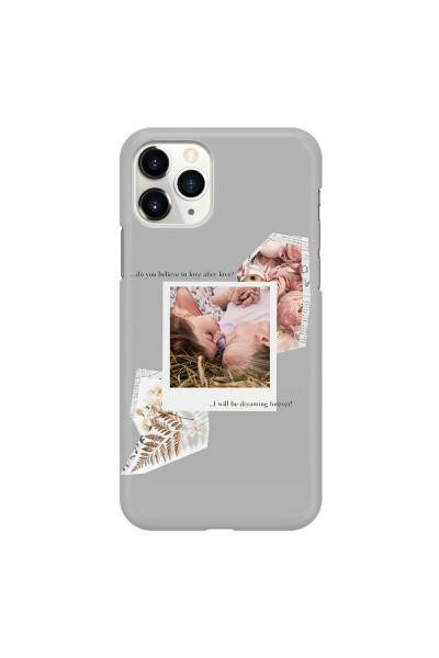 APPLE - iPhone 11 Pro - 3D Snap Case - Vintage Grey Collage Phone Case