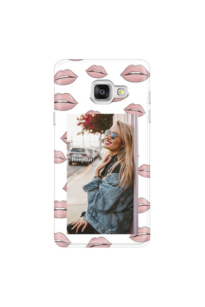 SAMSUNG - Galaxy A3 2017 - Soft Clear Case - Teenage Kiss Phone Case