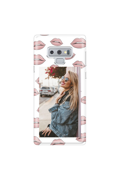 SAMSUNG - Galaxy Note 9 - Soft Clear Case - Teenage Kiss Phone Case