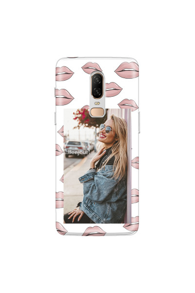 ONEPLUS - OnePlus 6 - Soft Clear Case - Teenage Kiss Phone Case