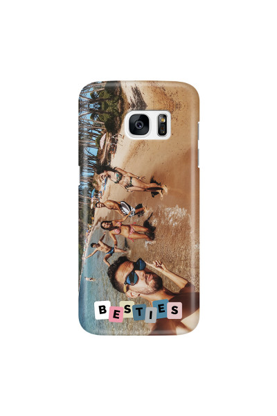 SAMSUNG - Galaxy S7 Edge - 3D Snap Case - Besties Phone Case