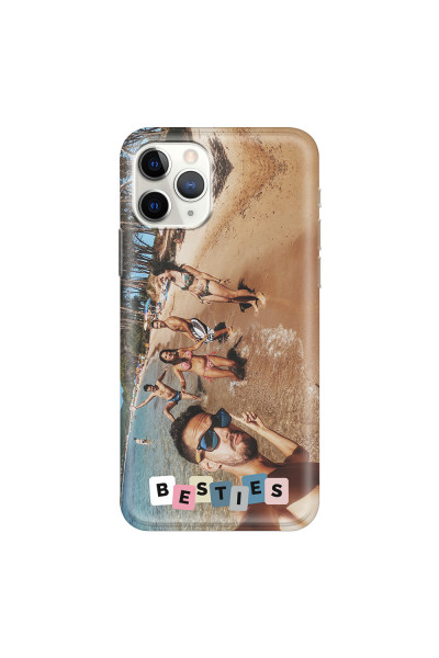 APPLE - iPhone 11 Pro Max - Soft Clear Case - Besties Phone Case