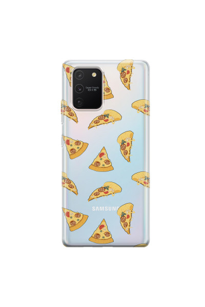 SAMSUNG - Galaxy S10 Lite - Soft Clear Case - Pizza Phone Case