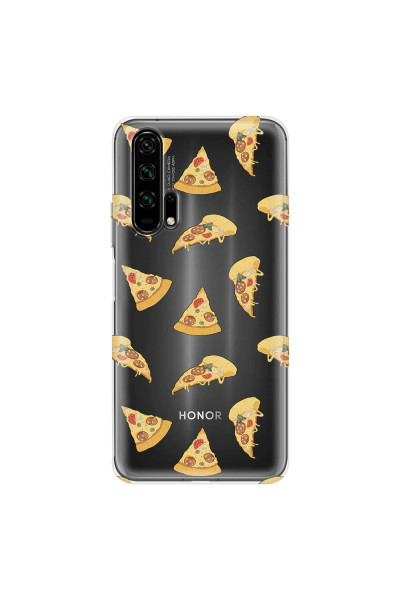 HONOR - Honor 20 Pro - Soft Clear Case - Pizza Phone Case