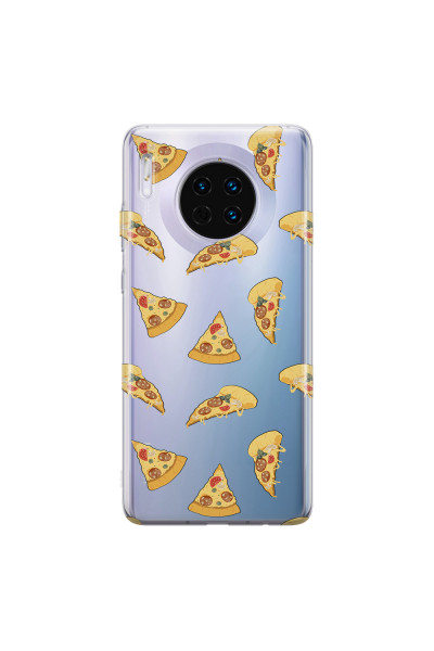 HUAWEI - Mate 30 - Soft Clear Case - Pizza Phone Case
