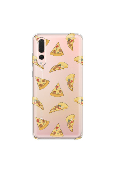 HUAWEI - P20 Pro - Soft Clear Case - Pizza Phone Case