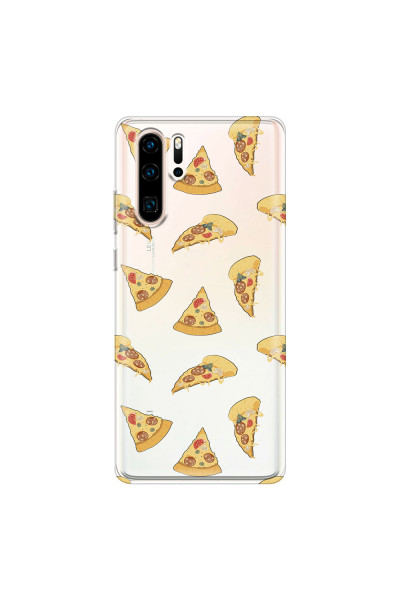 HUAWEI - P30 Pro - Soft Clear Case - Pizza Phone Case