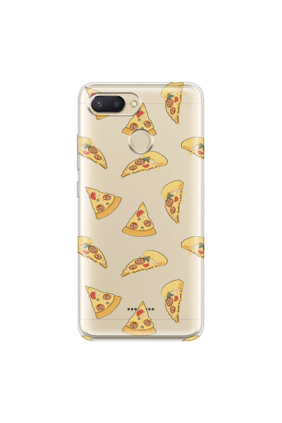 XIAOMI - Redmi 6 - Soft Clear Case - Pizza Phone Case