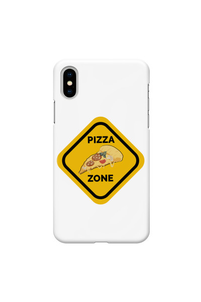 APPLE - iPhone XS - 3D Snap Case - Pizza Zone Phone Case