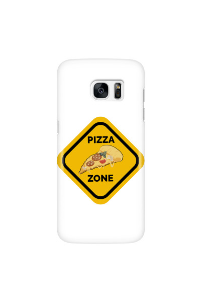 SAMSUNG - Galaxy S7 Edge - 3D Snap Case - Pizza Zone Phone Case