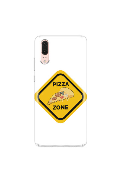 HUAWEI - P20 - Soft Clear Case - Pizza Zone Phone Case