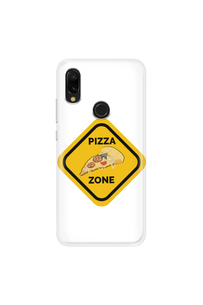 XIAOMI - Redmi 7 - Soft Clear Case - Pizza Zone Phone Case