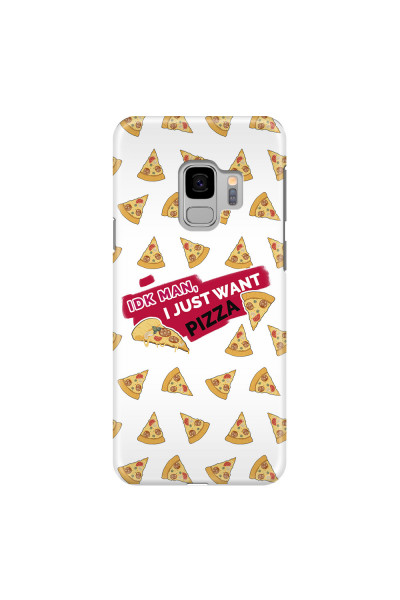 SAMSUNG - Galaxy S9 - 3D Snap Case - Want Pizza Men Phone Case
