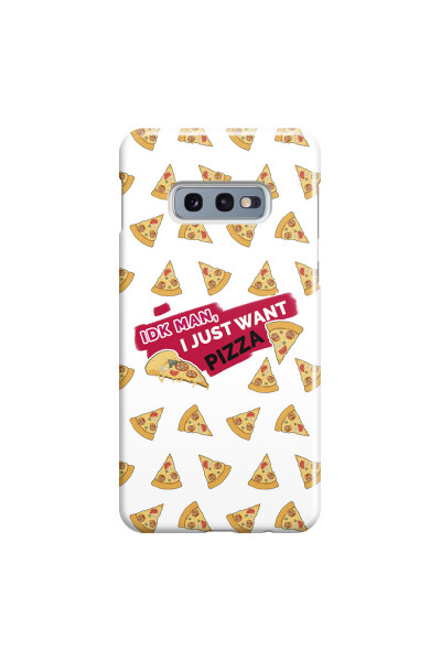 SAMSUNG - Galaxy S10e - 3D Snap Case - Want Pizza Men Phone Case