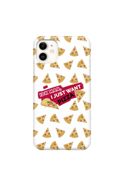 APPLE - iPhone 11 - 3D Snap Case - Want Pizza Men Phone Case