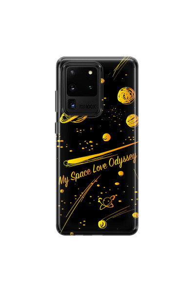 SAMSUNG - Galaxy S20 Ultra - Soft Clear Case - Dark Space Odyssey