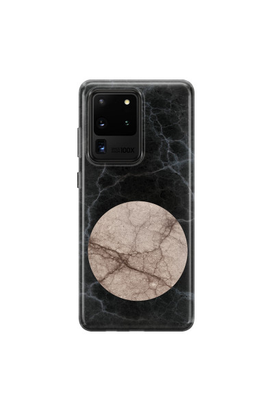 SAMSUNG - Galaxy S20 Ultra - Soft Clear Case - Pure Marble Collection VII.