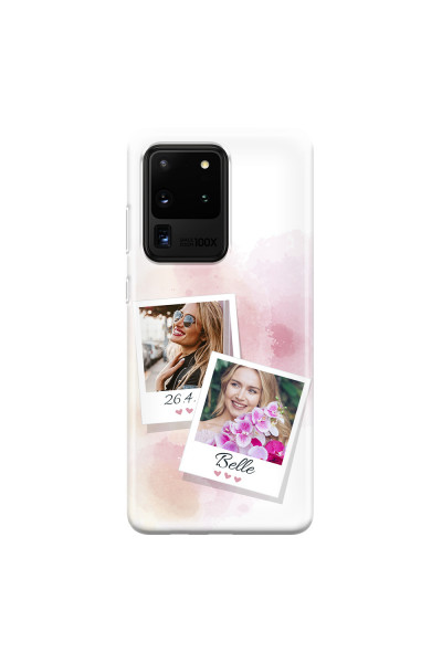 SAMSUNG - Galaxy S20 Ultra - Soft Clear Case - Soft Photo Palette