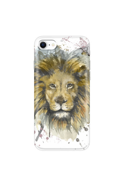 APPLE - iPhone SE 2020 - Soft Clear Case - Lion