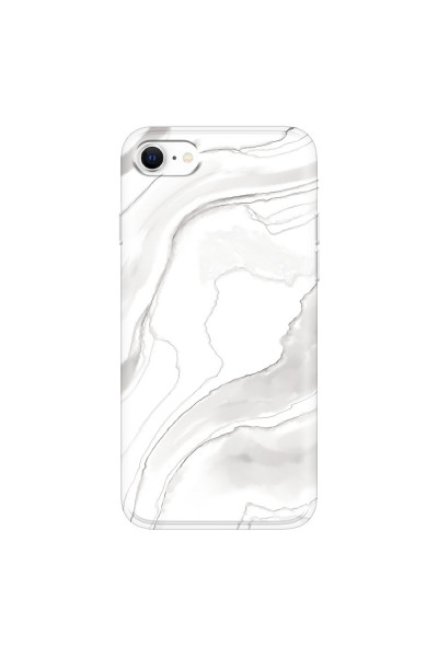 APPLE - iPhone SE 2020 - Soft Clear Case - Pure Marble Collection III.