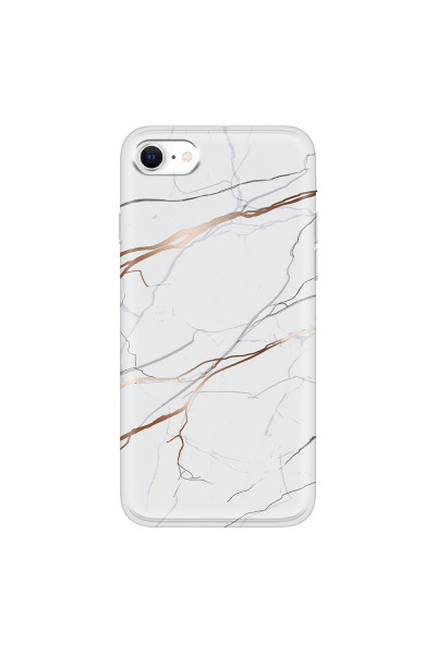 APPLE - iPhone SE 2020 - Soft Clear Case - Pure Marble Collection IV.