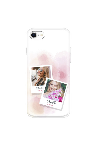 APPLE - iPhone SE 2020 - Soft Clear Case - Soft Photo Palette