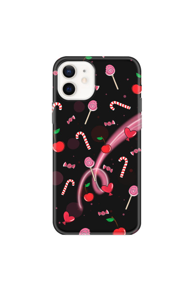 APPLE - iPhone 12 Mini - Soft Clear Case - Candy Black