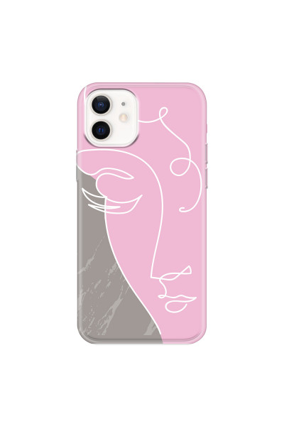 APPLE - iPhone 12 Mini - Soft Clear Case - Miss Pink