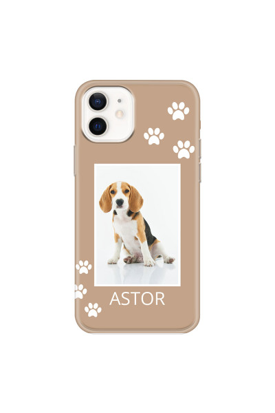 APPLE - iPhone 12 Mini - Soft Clear Case - Puppy