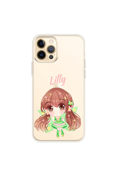APPLE - iPhone 12 Pro - Soft Clear Case - Chibi Lilly