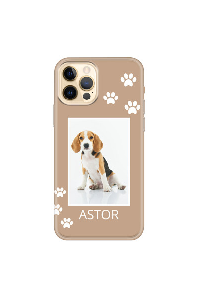APPLE - iPhone 12 Pro - Soft Clear Case - Puppy