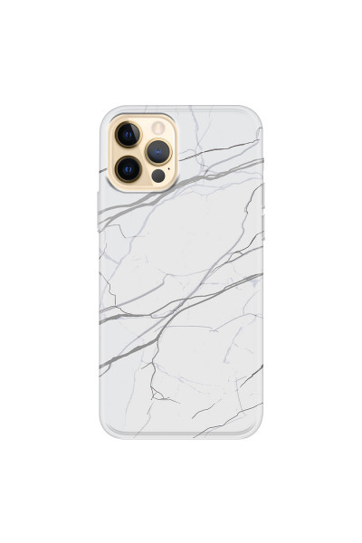 APPLE - iPhone 12 Pro - Soft Clear Case - Pure Marble Collection V.