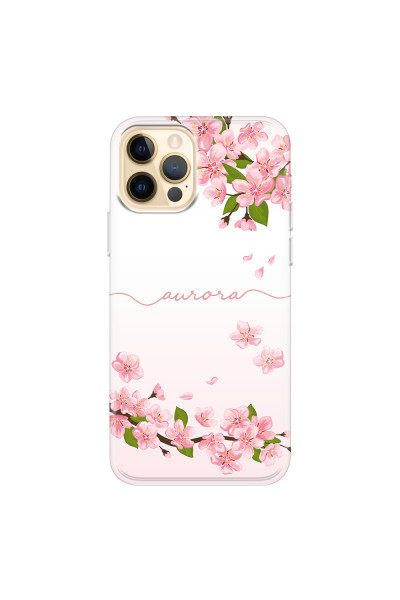 APPLE - iPhone 12 Pro - Soft Clear Case - Sakura Handwritten