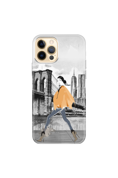 APPLE - iPhone 12 Pro - Soft Clear Case - The New York Walk