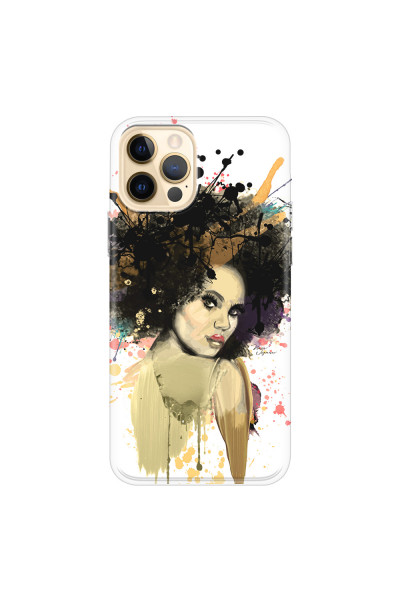 APPLE - iPhone 12 Pro - Soft Clear Case - We love Afro