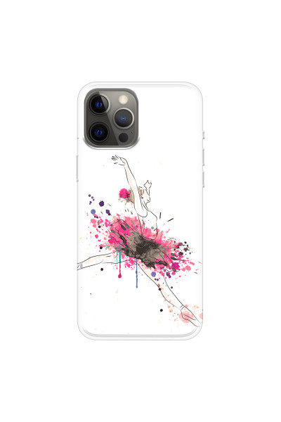 APPLE - iPhone 12 Pro Max - Soft Clear Case - Ballerina