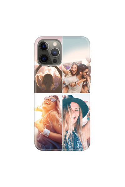 APPLE - iPhone 12 Pro Max - Soft Clear Case - Collage of 4