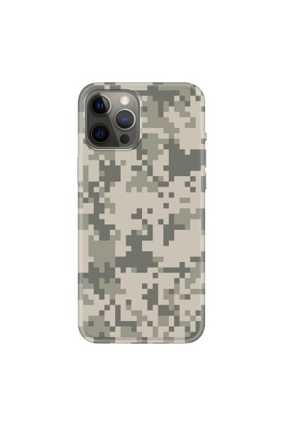 APPLE - iPhone 12 Pro Max - Soft Clear Case - Digital Camouflage