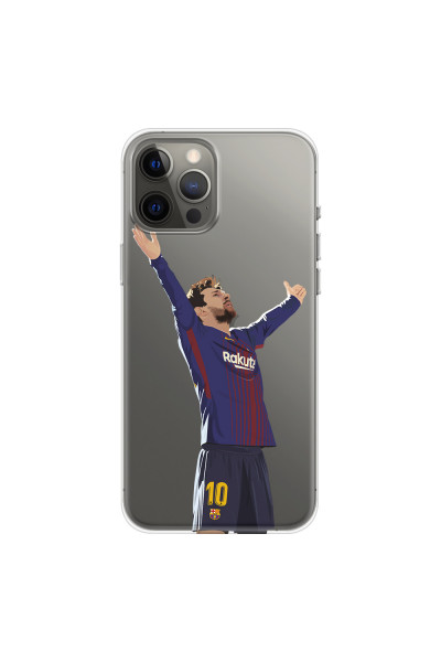 APPLE - iPhone 12 Pro Max - Soft Clear Case - For Barcelona Fans