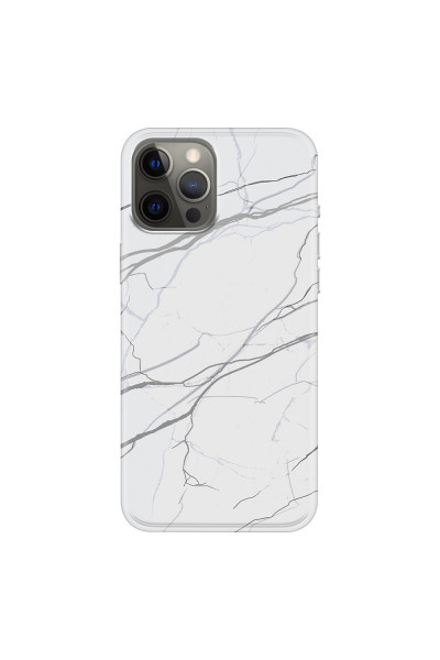 APPLE - iPhone 12 Pro Max - Soft Clear Case - Pure Marble Collection V.