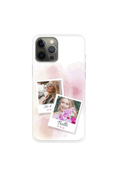 APPLE - iPhone 12 Pro Max - Soft Clear Case - Soft Photo Palette