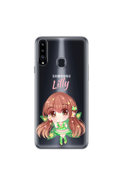 SAMSUNG - Galaxy A20S - Soft Clear Case - Chibi Lilly