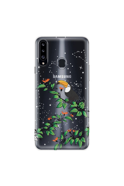 SAMSUNG - Galaxy A20S - Soft Clear Case - Me, The Stars And Toucan