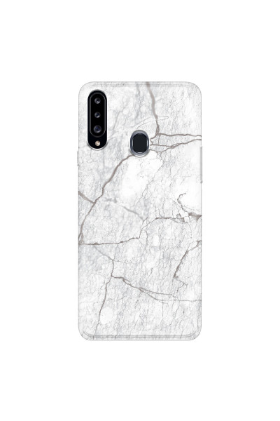 SAMSUNG - Galaxy A20S - Soft Clear Case - Pure Marble Collection II.