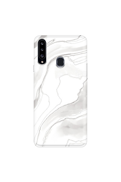 SAMSUNG - Galaxy A20S - Soft Clear Case - Pure Marble Collection III.