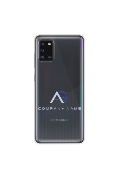 SAMSUNG - Galaxy A31 - Soft Clear Case - Your Logo Here