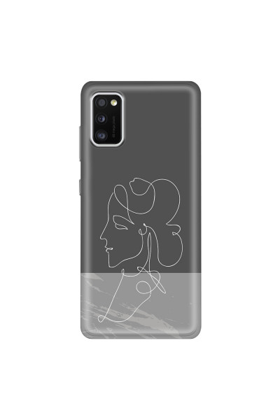 SAMSUNG - Galaxy A41 - Soft Clear Case - Miss Marble
