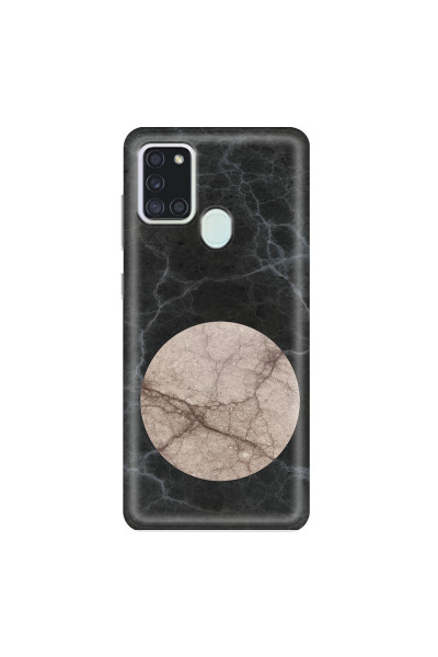SAMSUNG - Galaxy A21S - Soft Clear Case - Pure Marble Collection VII.