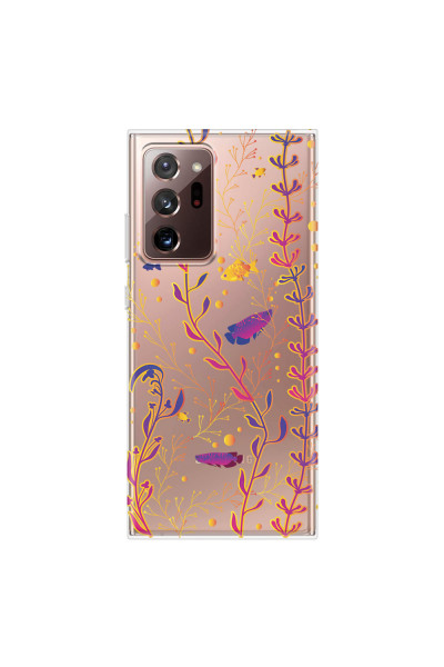 SAMSUNG - Galaxy Note20 Ultra - Soft Clear Case - Clear Underwater World